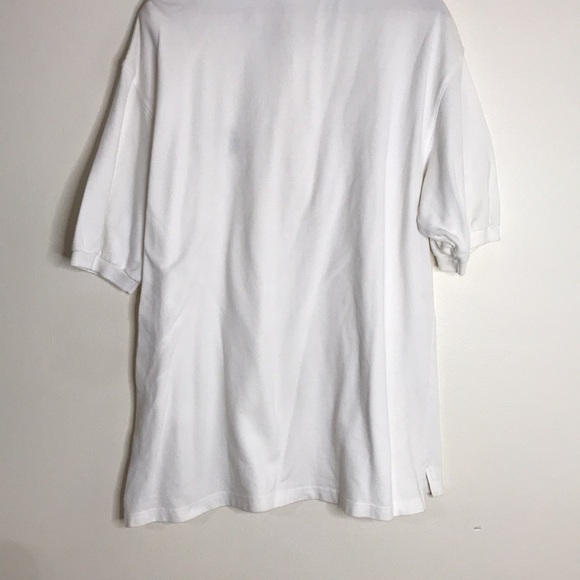 Vintage Walt Disney world white cotton polo shirt with Mickey Mouse large - Picture 12 of 12